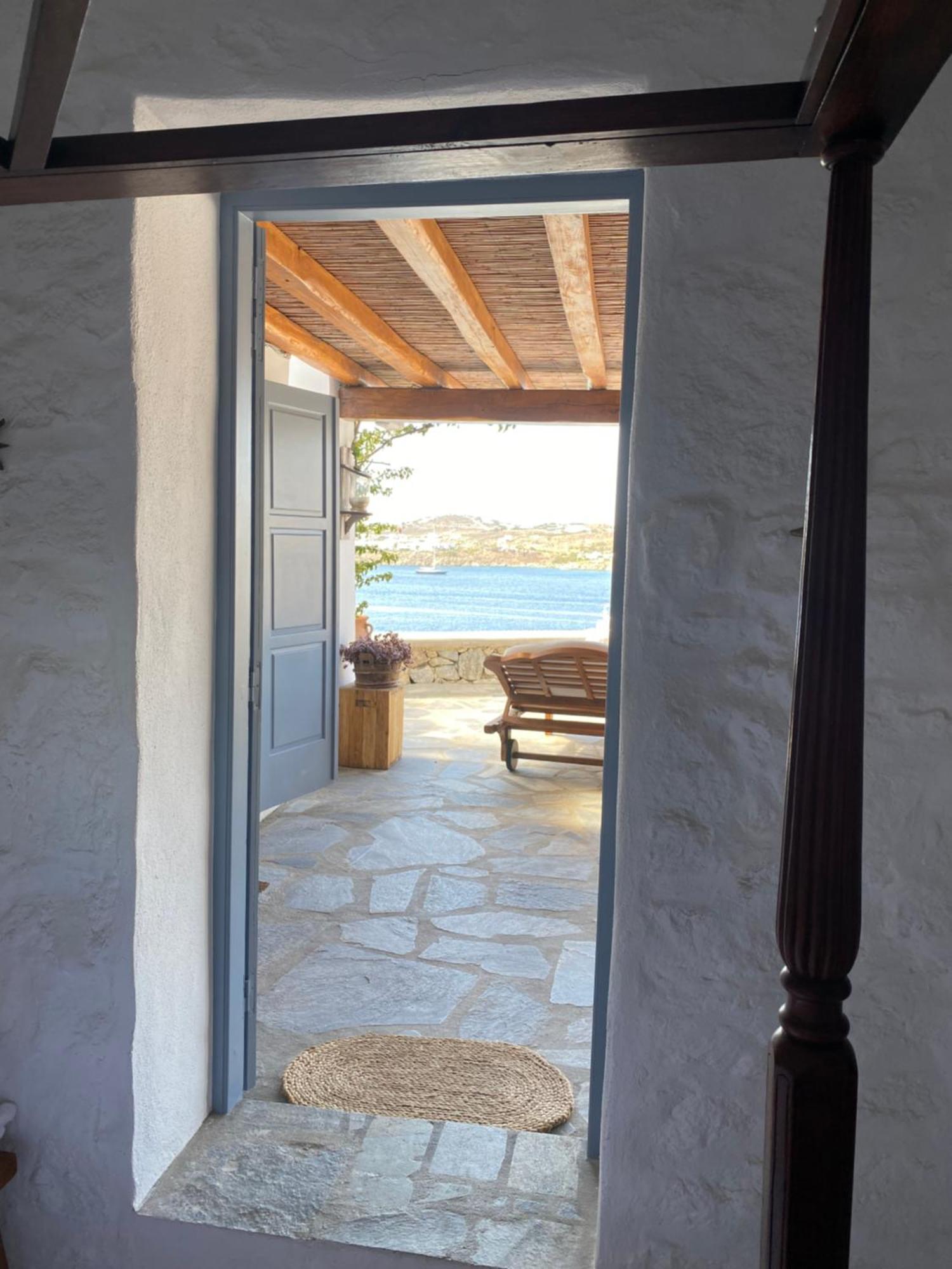 Beachfront Mykonos Guest House Ornos  Habitación foto