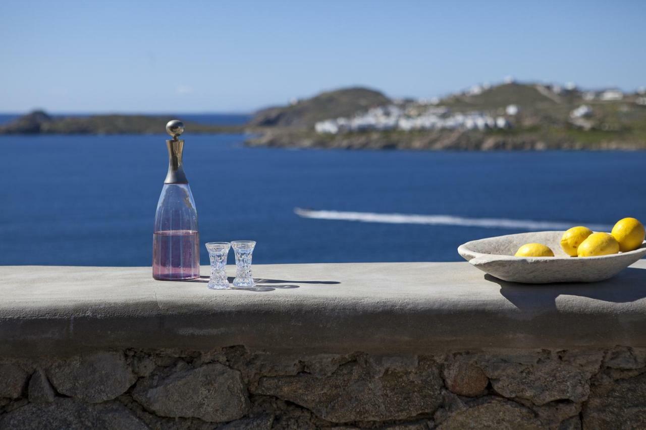 Beachfront Mykonos Guest House Ornos  Exterior foto