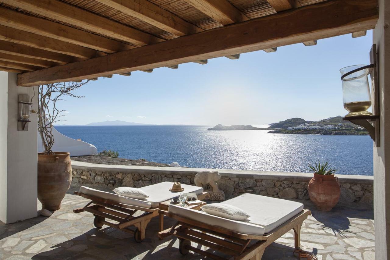 Beachfront Mykonos Guest House Ornos  Exterior foto