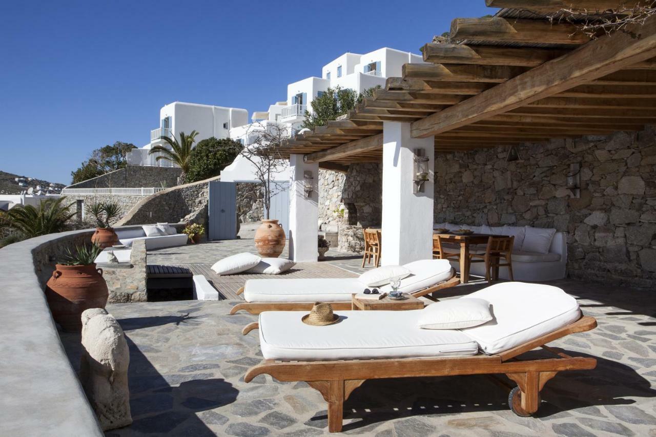 Beachfront Mykonos Guest House Ornos  Exterior foto