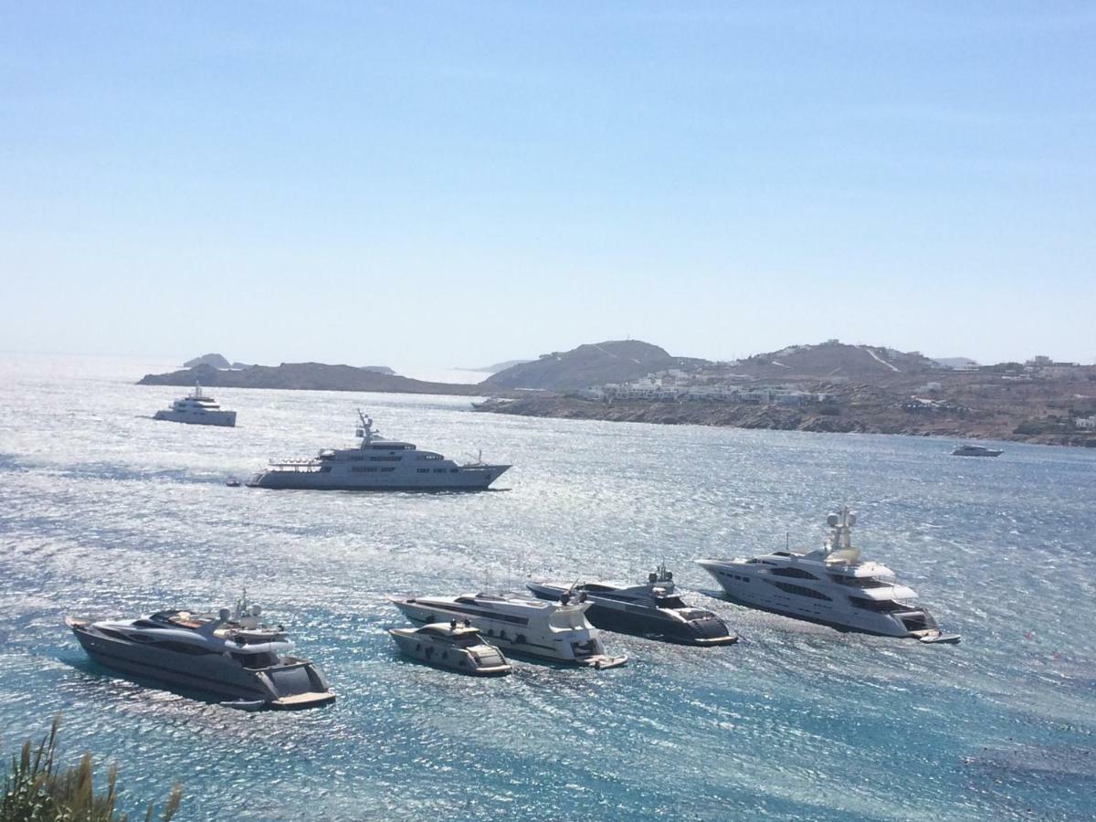 Beachfront Mykonos Guest House Ornos  Exterior foto