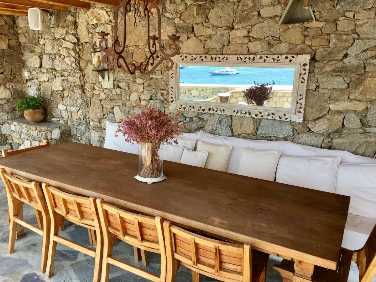 Beachfront Mykonos Guest House Ornos  Exterior foto