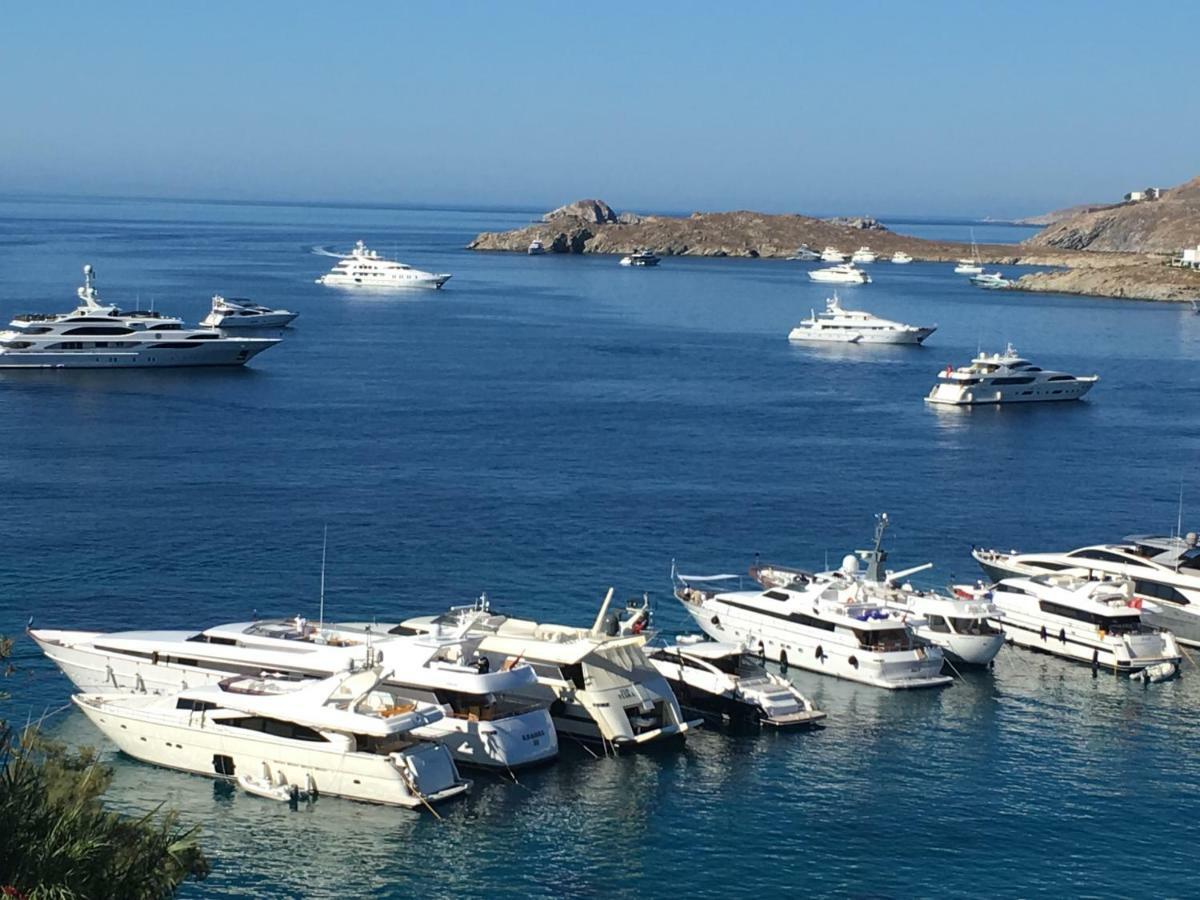 Beachfront Mykonos Guest House Ornos  Exterior foto