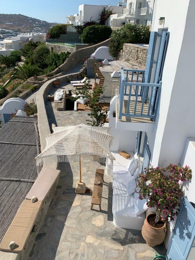 Beachfront Mykonos Guest House Ornos  Exterior foto